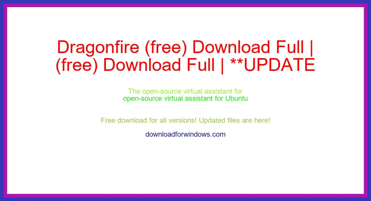 Dragonfire (free) Download Full | **UPDATE