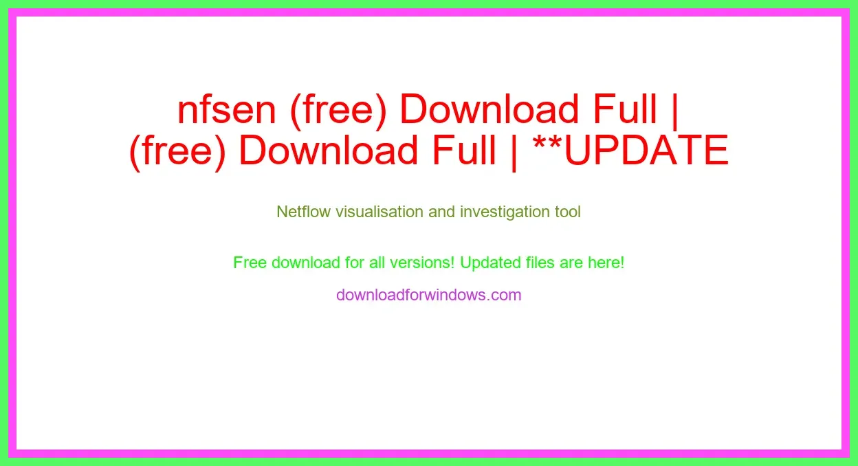 nfsen (free) Download Full | **UPDATE